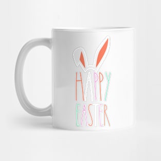 'Happy Easter' T-Shirt Mug